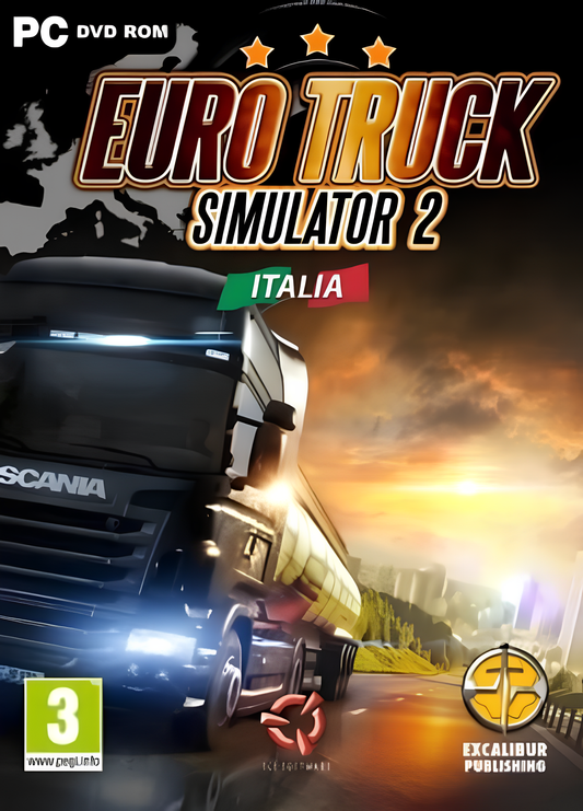 Euro Truck Simulator 2 - Italia (DLC) (STEAM) (UK & EU)