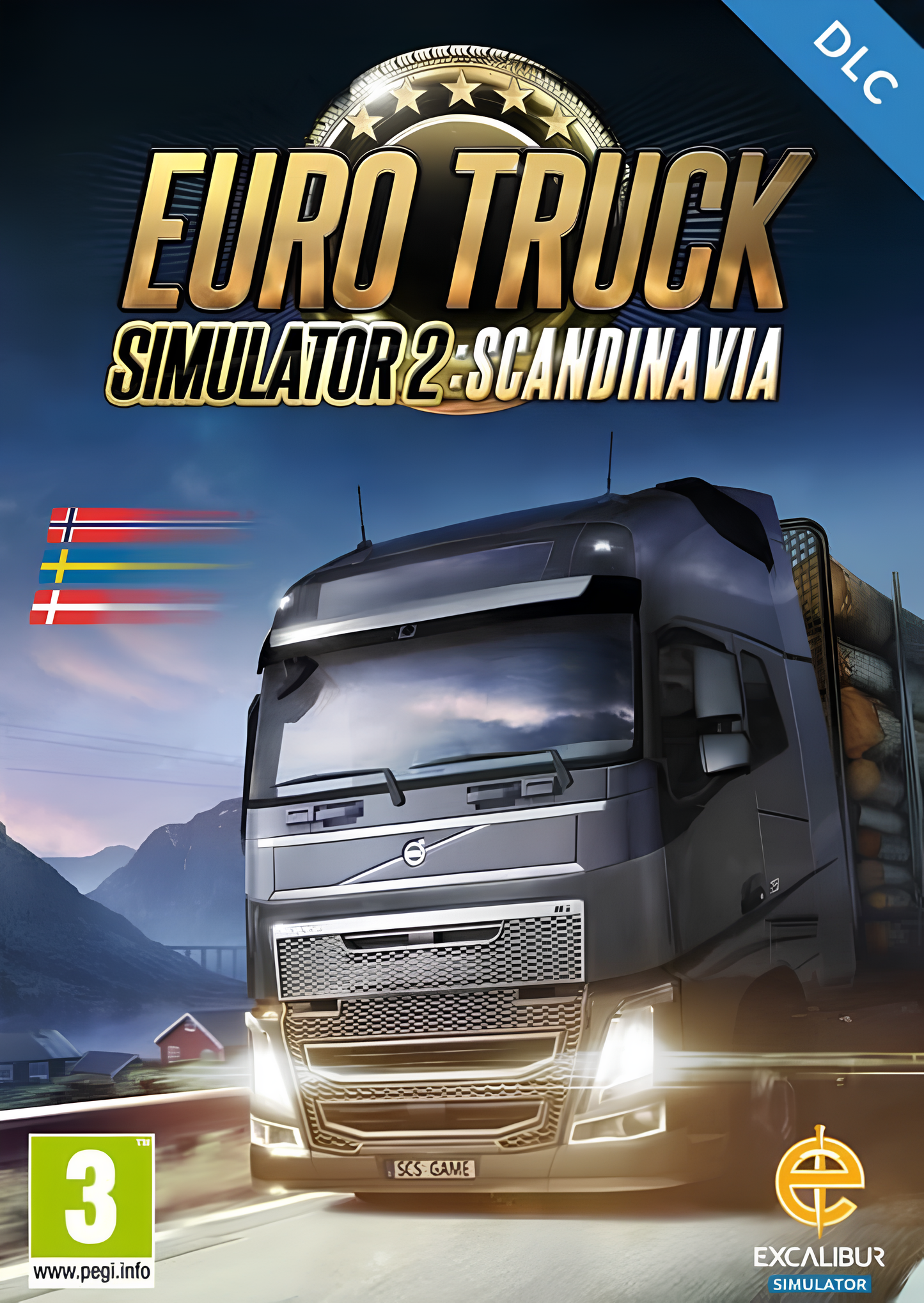 Euro Truck Simulator 2 - Scandinavia (DLC) (STEAM) (UK & EU)