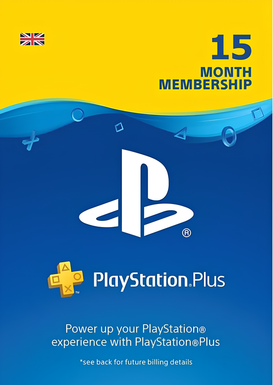 PlayStation Plus (PS+) - 15 Month Subscription (EU & UK) (Copy)