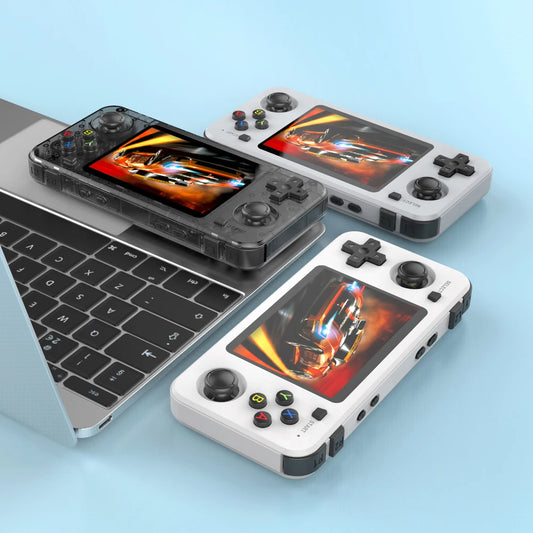 R36H Retro Handheld Console Open-Source Linux System Classic Game Consoles 3.5 inch IPS Screen