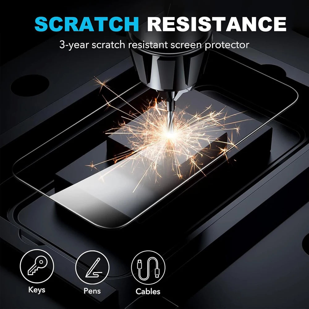 Screen Protector, Tempered Glass For Nintendo Switch 2  + Joystick Cap