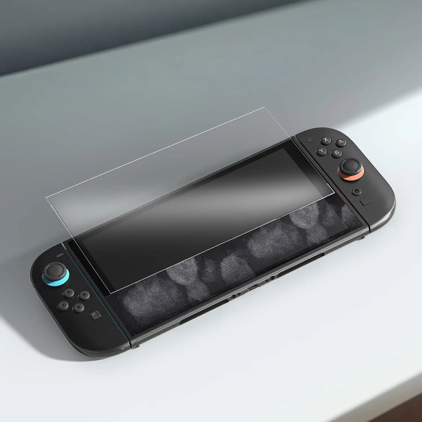Screen Protector, Tempered Glass For Nintendo Switch 2  + Joystick Cap