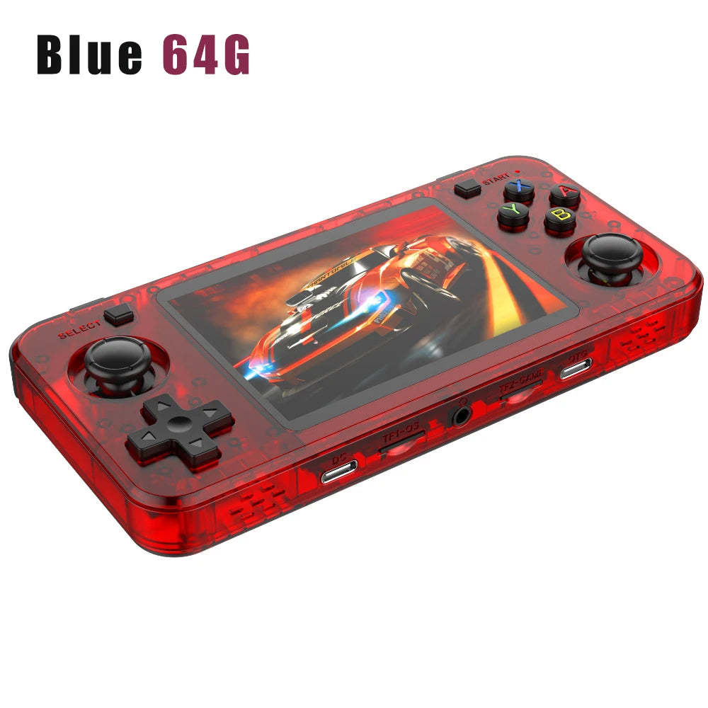 R36H Retro Handheld Console Open-Source Linux System Classic Game Consoles 3.5 inch IPS Screen