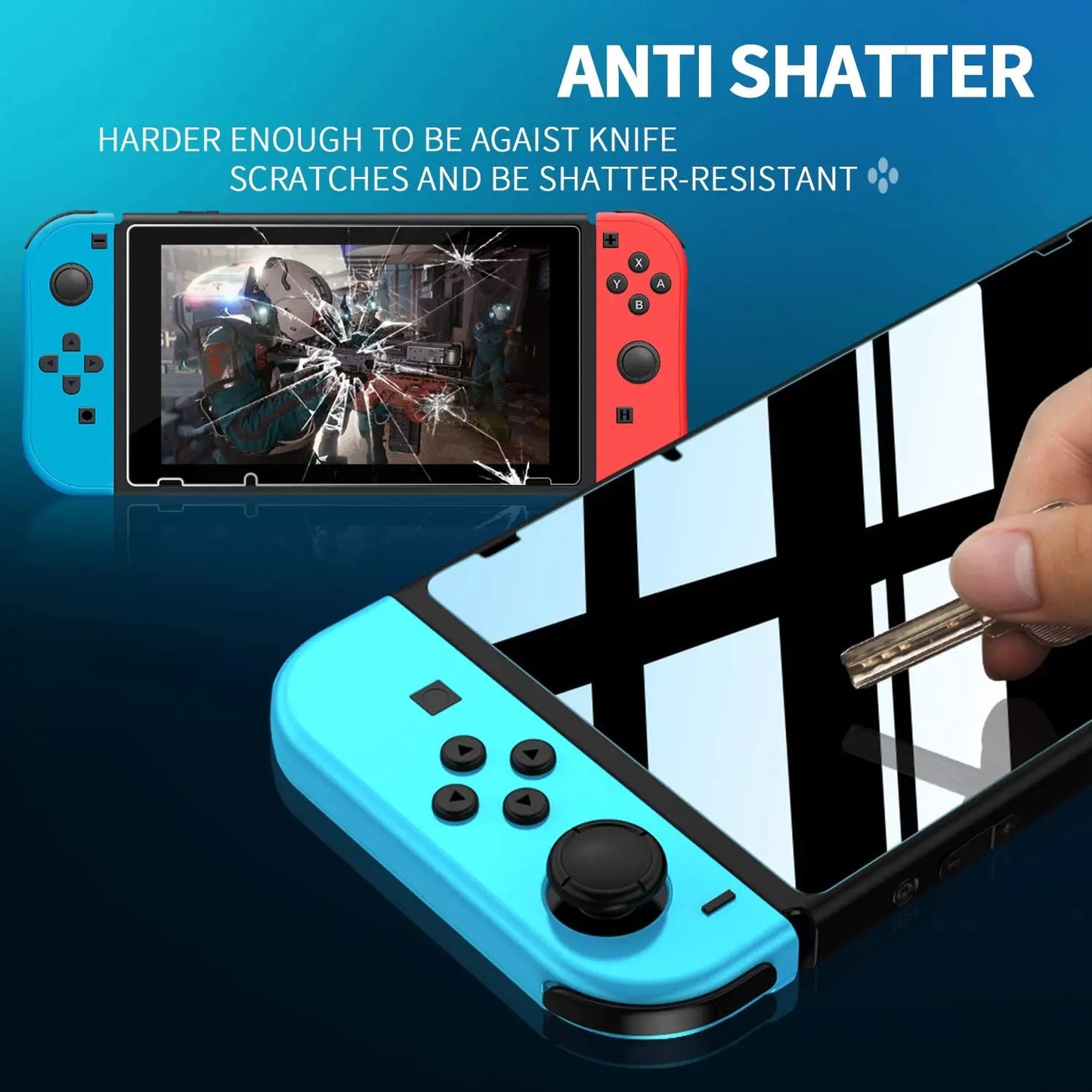 1/2/3PCS Tempered Glass 9H for Nintendo Switch OLED /NS /Lite.