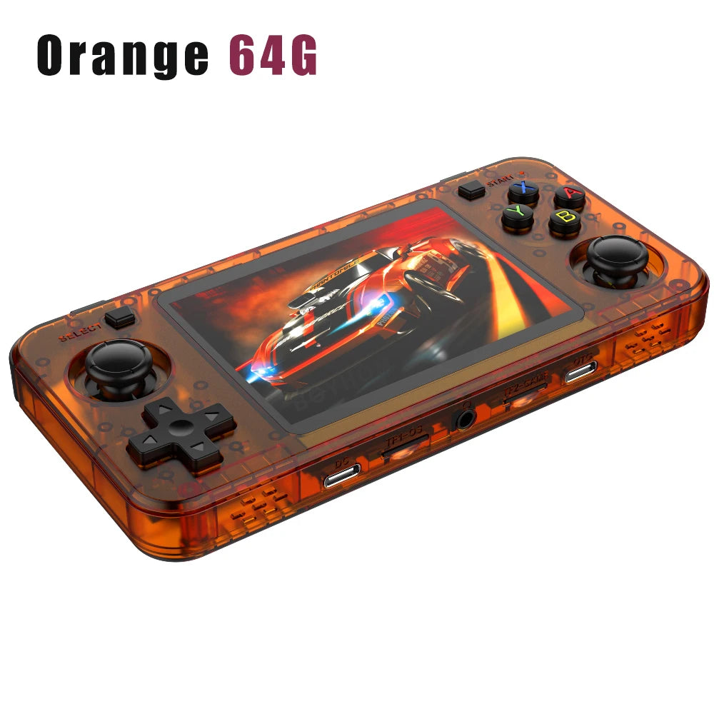 R36H Retro Handheld Console Open-Source Linux System Classic Game Consoles 3.5 inch IPS Screen