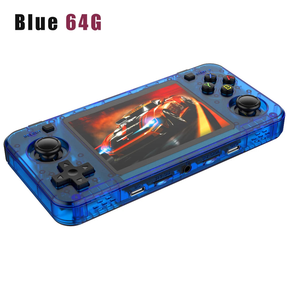 R36H Retro Handheld Console Open-Source Linux System Classic Game Consoles 3.5 inch IPS Screen