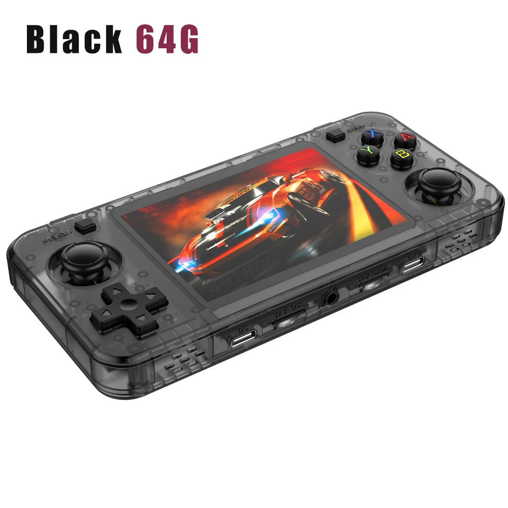 R36H Retro Handheld Console Open-Source Linux System Classic Game Consoles 3.5 inch IPS Screen
