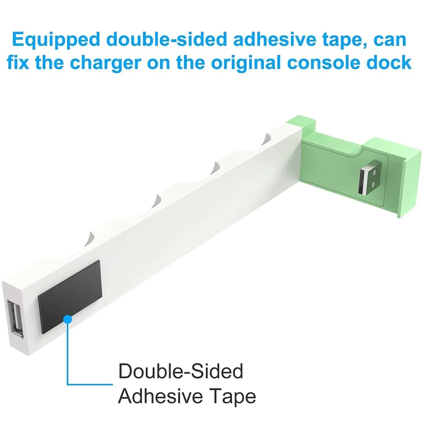 Joycon Charging Dock Station - Charges Up To 4 Controllers, Compatible with Switch and OLED Model