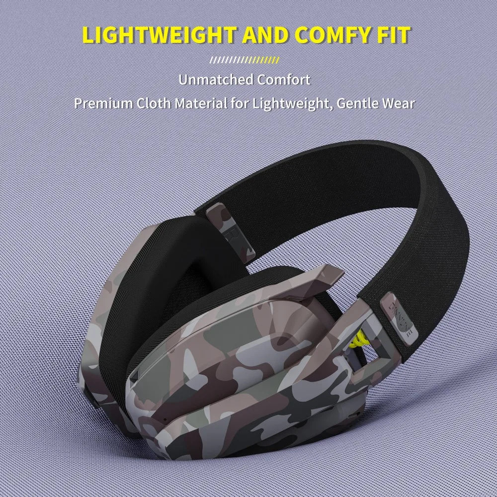 BW06 2.4GHz Wireless Gaming Headset with Microphone for PS5, PS4.