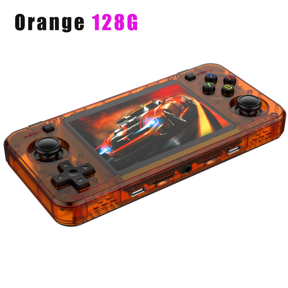 R36H Retro Handheld Console Open-Source Linux System Classic Game Consoles 3.5 inch IPS Screen