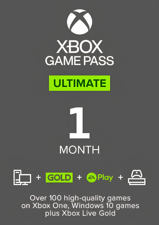 Xbox Game Pass Ultimate - 1 Month Membership (Xbox One / PC) (EU & UK)