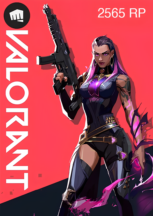 Valorant - 2565 Riot Points (UK & EU)