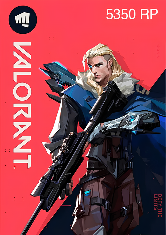 Valorant - 5350 Riot Points (UK & EU)
