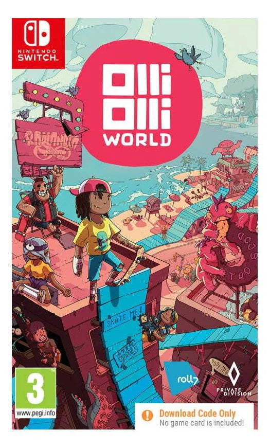 OlliOlli World (Nintendo Switch) (UK & EU) (Digital Copy)