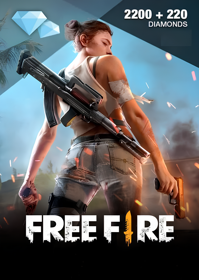 Free Fire 2200 + 220 Diamonds