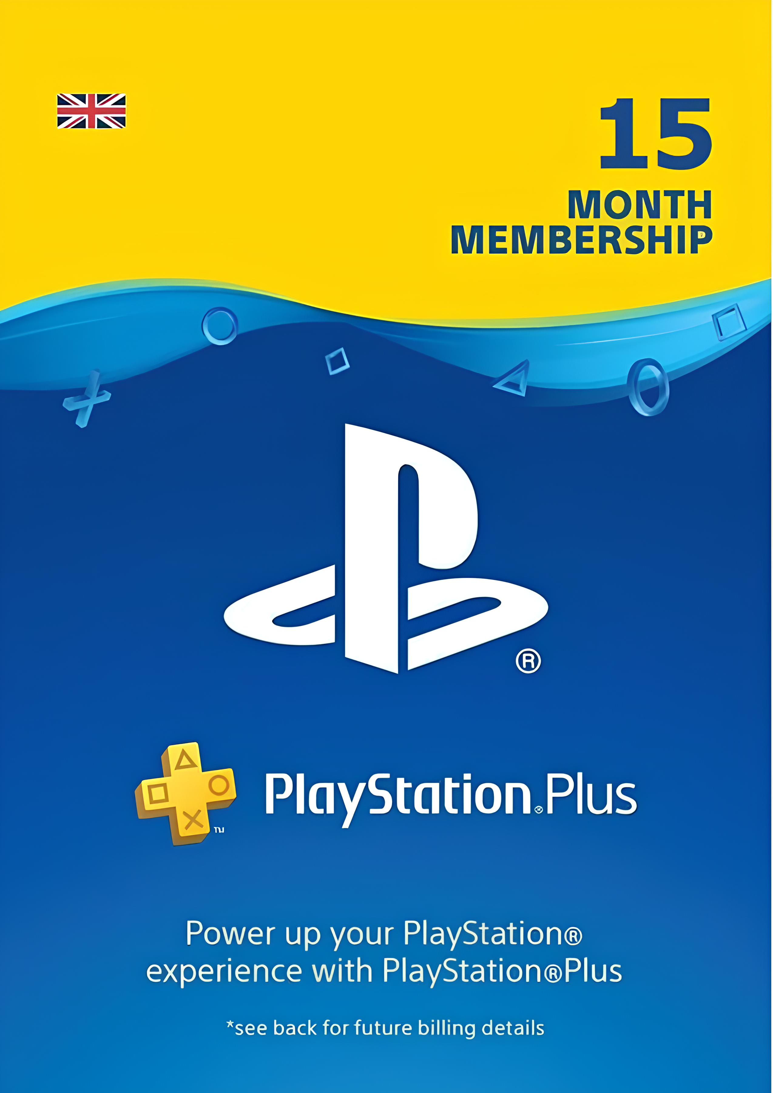 PlayStation Plus (PS+) - 15 Month Subscription (EU & UK) (Copy)