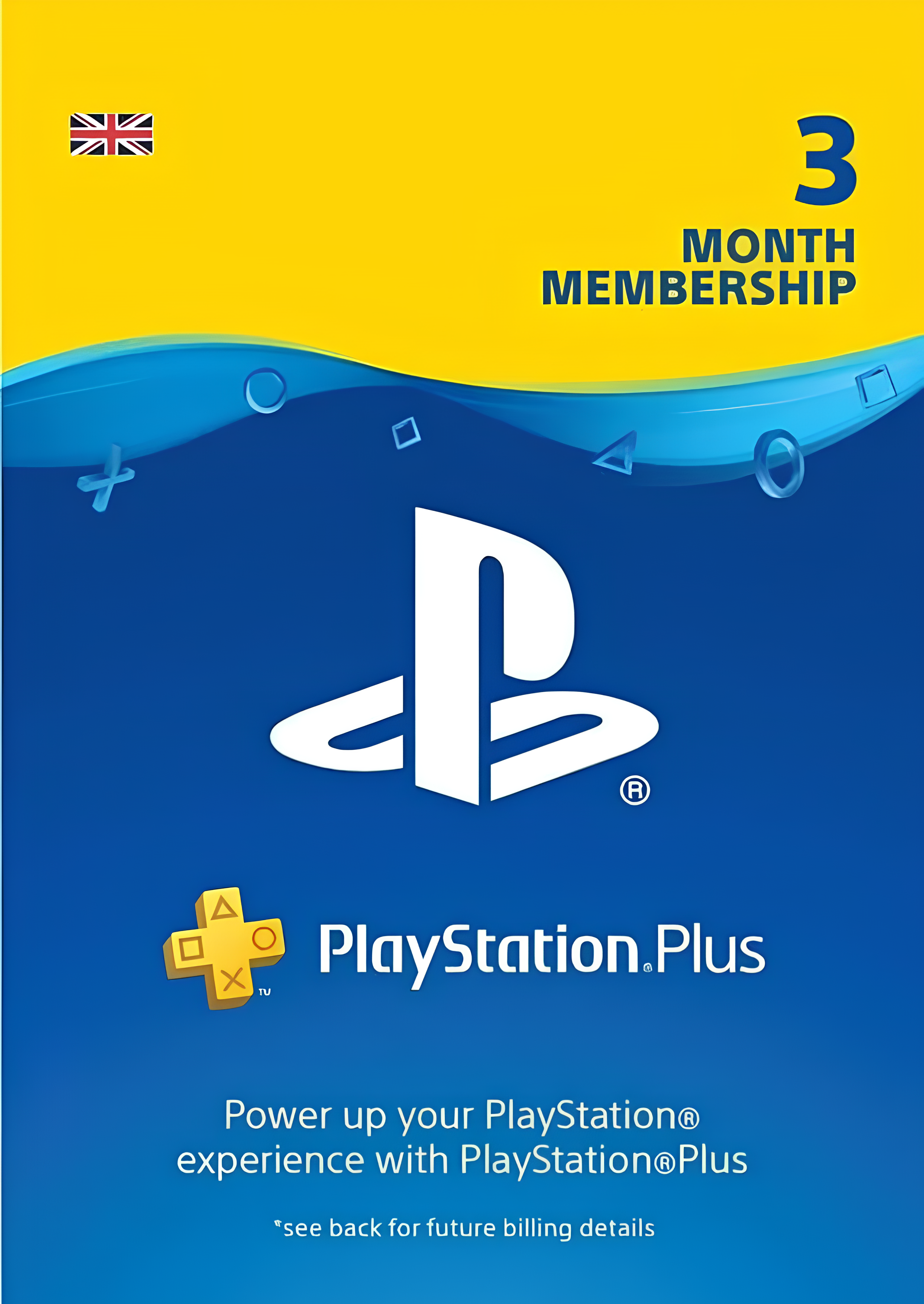 PlayStation Plus (PS+) - 3 Month Subscription (EU & UK)