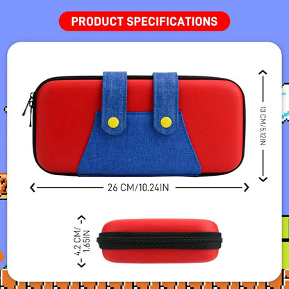Large Carrying Protective Case for Nintendo Switch, Switch OLED, LITE.