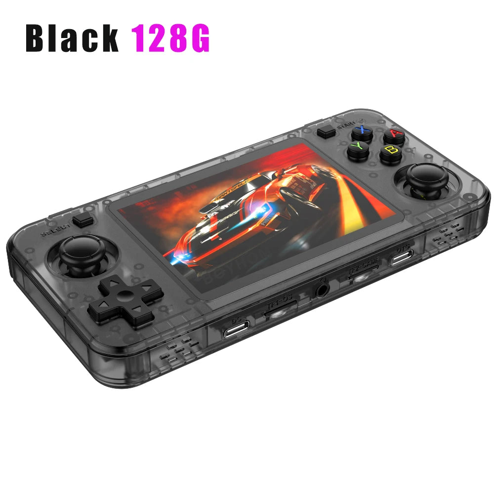 R36H Retro Handheld Console Open-Source Linux System Classic Game Consoles 3.5 inch IPS Screen
