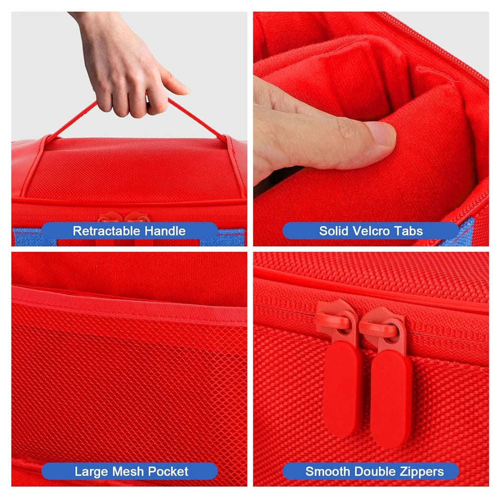 Large Carrying Protective Case for Nintendo Switch, Switch OLED, LITE.
