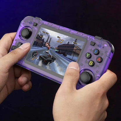R36H Retro Handheld Console Open-Source Linux System Classic Game Consoles 3.5 inch IPS Screen
