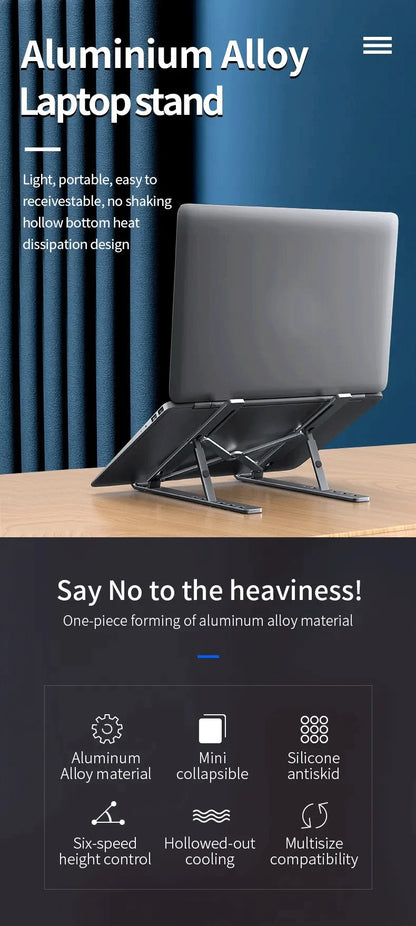 Foldable Adjustable Laptop Stand