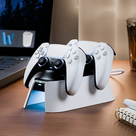 PS5 Slim Optical Drive Digital Edition Wireless Gamepad with Two-Chargers