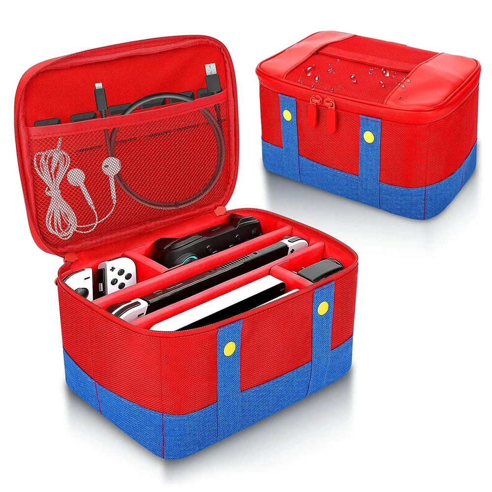 Large Carrying Protective Case for Nintendo Switch, Switch OLED, LITE.