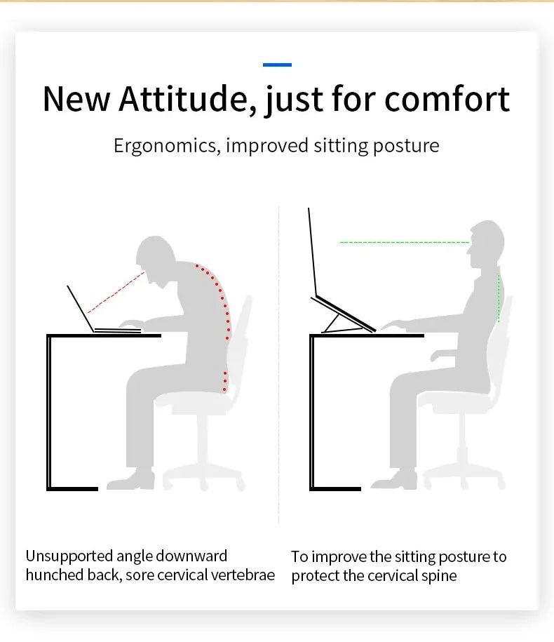 Foldable Adjustable Laptop Stand