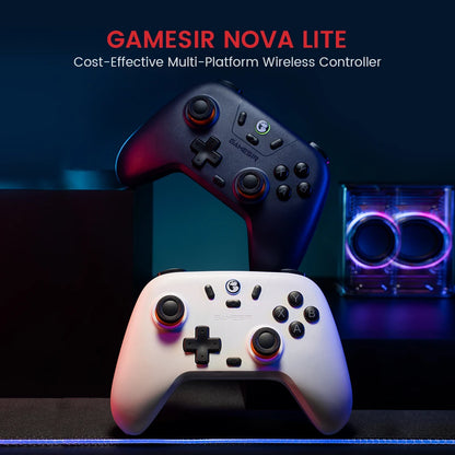 Controller Nova Lite Wireless Gamepad with Bluetooth, Dongle, Wired.