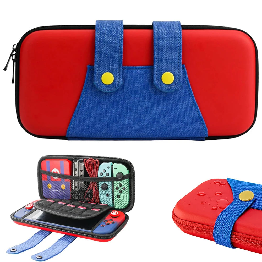 Large Carrying Protective Case for Nintendo Switch, Switch OLED, LITE.