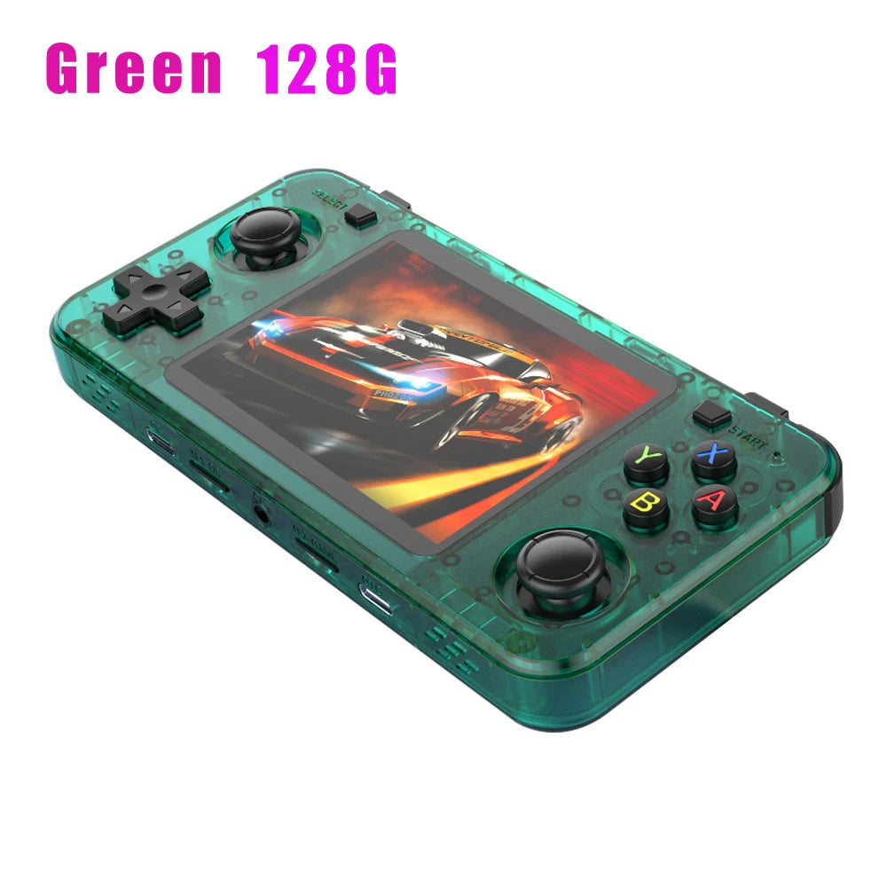 R36H Retro Handheld Console Open-Source Linux System Classic Game Consoles 3.5 inch IPS Screen