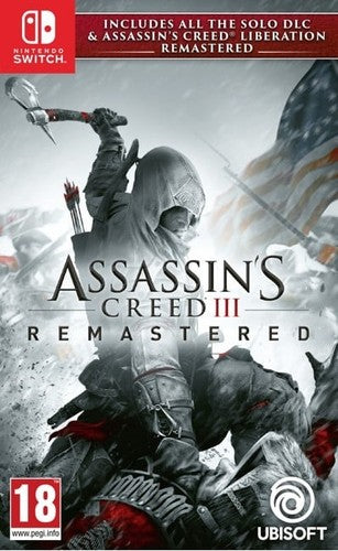 Assassin's Creed III Remastered (Nintendo Switch) (UK & EU) (Digital Copy)